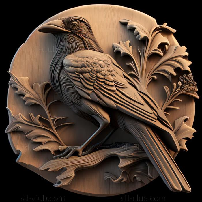 3D model st magpie (STL)